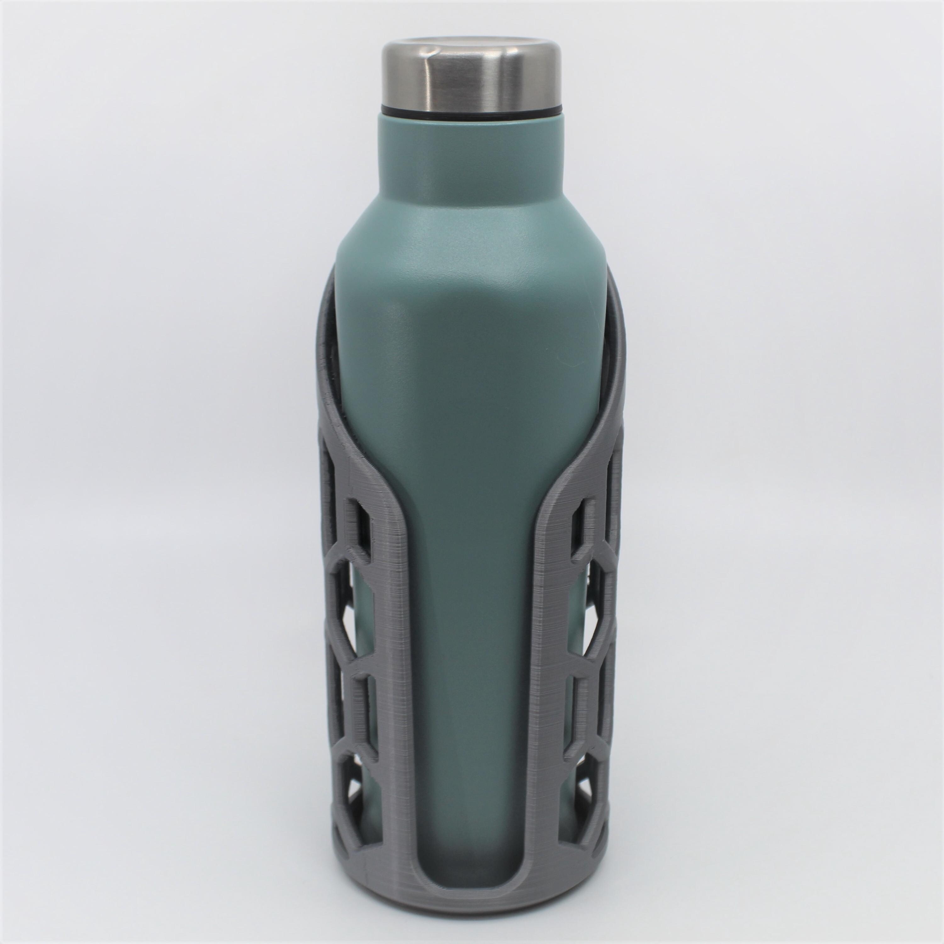 3D Printed Mesh Water Bottle Holder – Stylish, Strong & Cyclist