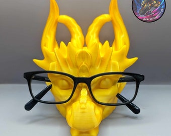 Dragon Eye Glasses Holder: 3D Printed Fantasy Decor