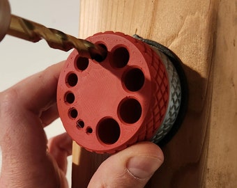 Handmade Drill Guide and Dust Collector: Precise Drilling, PLA Material