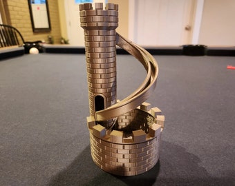 Magical Coin Sliding Tower Bank! Slide your change down into the dungeon!