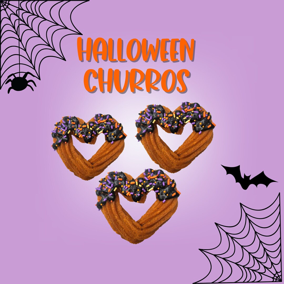 Halloween Dog Churros Churros Halloween Dog Cookies Etsy