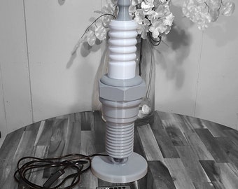 Spark Plug Lamp for Man Cave or Garage