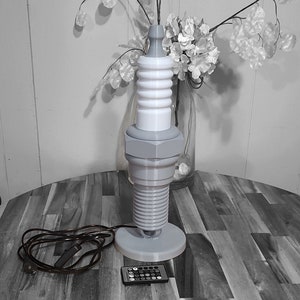 Spark Plug Lamp for Man Cave or Garage Ratrod Chevy Dodge Mopar Ford