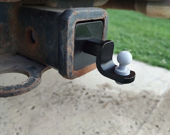 Tiny Trailer Hitch, Hitch Cover. Novelty Tiny Receiver hitch.