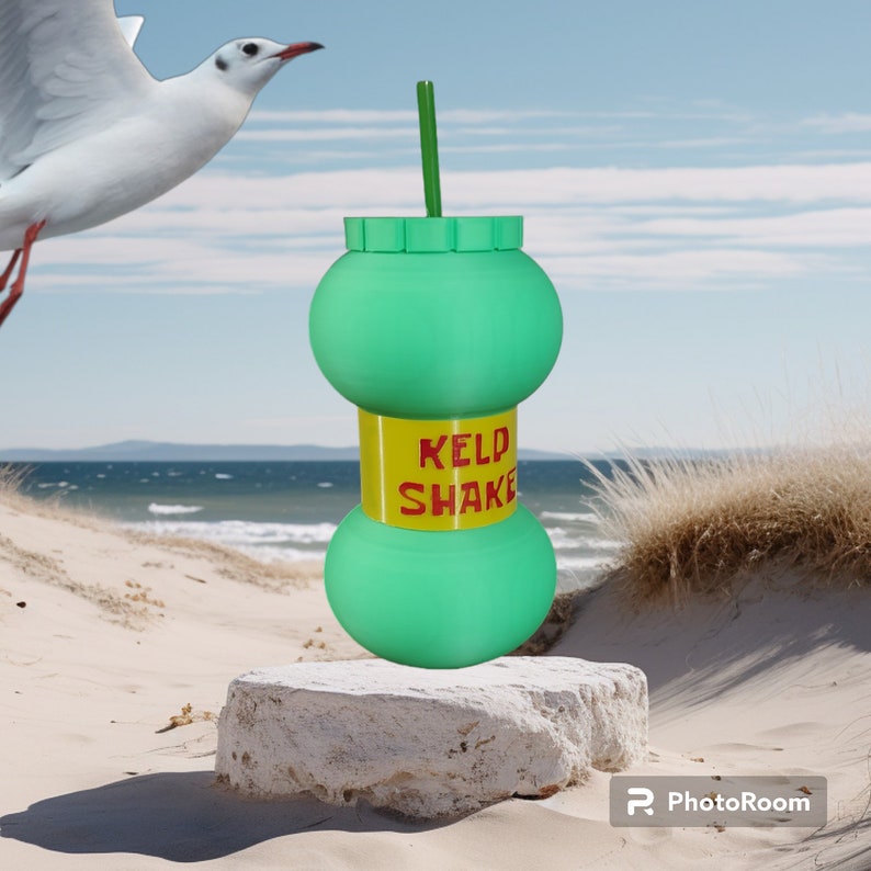 Kelp Shake Bottle Holder, SpongeBob Kelp Shake Cup image 2