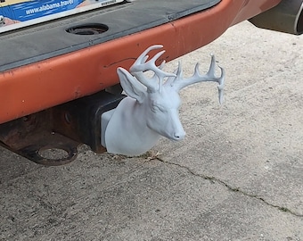 Deer Trailer Hitch Cover
