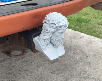 Jesus Christ Trailer Hitch Cover (Religious Trailer Hitch Cover).