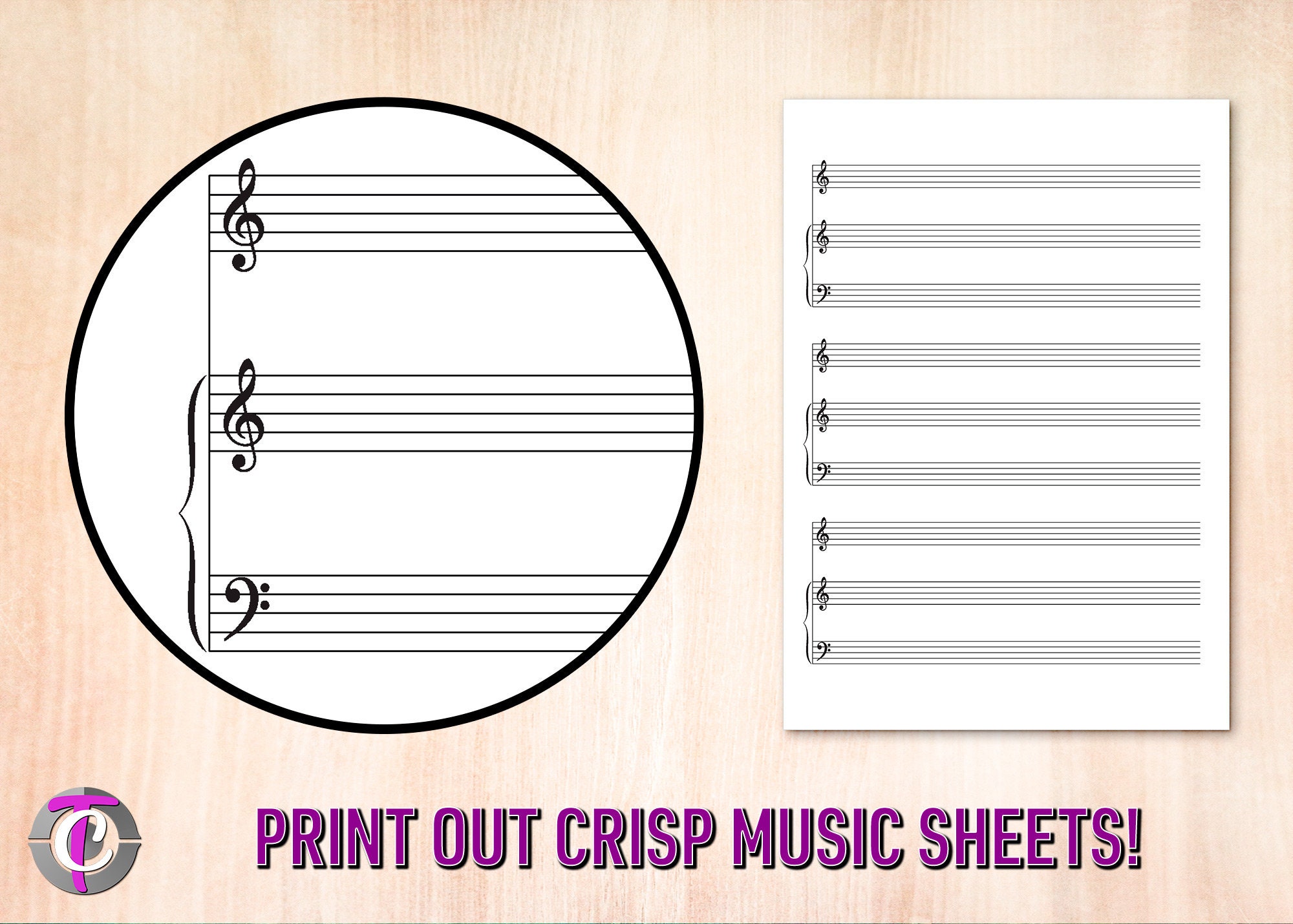Printable Sheet Music Printable Music Sheet Printable Music Paper Sheet ...