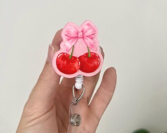 Badge Reels, Nurse Badge Reel, RN Badge Reels, Badge Reel, Cherry Badge Reels, Badge Reels, Retractable Badge Reels, Summer Badge Reels