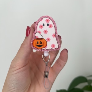 Halloween Abzeichen Reels, Krankenschwester Abzeichen Reel, Badge Reels, Spooky Badge Reels, Ghost Badge Reels, einziehbare Badge Reels, Halloween Badge Reels