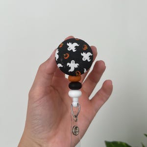 Halloween Abzeichen Reel, Halloween Badges, Krankenschwester Abzeichen Reel, einziehbare Badge, austauschbare Badge Reel, Stoff Badge Reels, Herbst Abzeichen