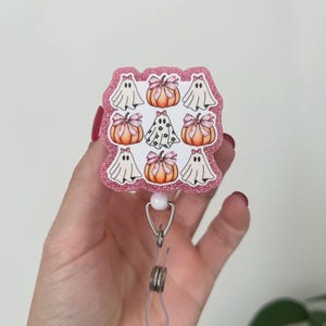 Halloween Abzeichen Reels, Krankenschwester Abzeichen Reel, Badge Reels, Spooky Badge Reels, Ghost Badge Reels, einziehbare Badge Reels, Halloween Badge Reels