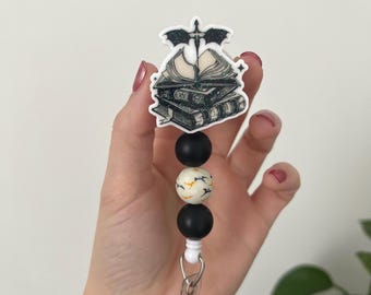 Bobine porta badge, Bobine porta badge per infermieri, Bobine porta badge per libri, Badge, Bobine porta badge per libri, Badge per infermieri, Bobine porta badge per amanti dei libri, Bobina porta badge per libri