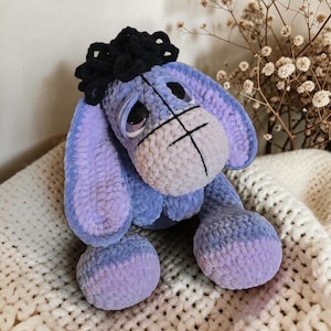 BIG FOOTED Eeyore 2025 Crochet PDF Pattern