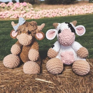 BIG FOOTED Low Sew Mindy Moo with Highland Mod PDF Pattern
