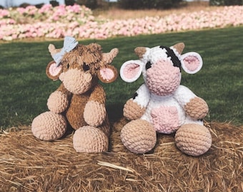 BIG FOOTED Low Sew Mindy Moo with Highland Mod PDF Pattern