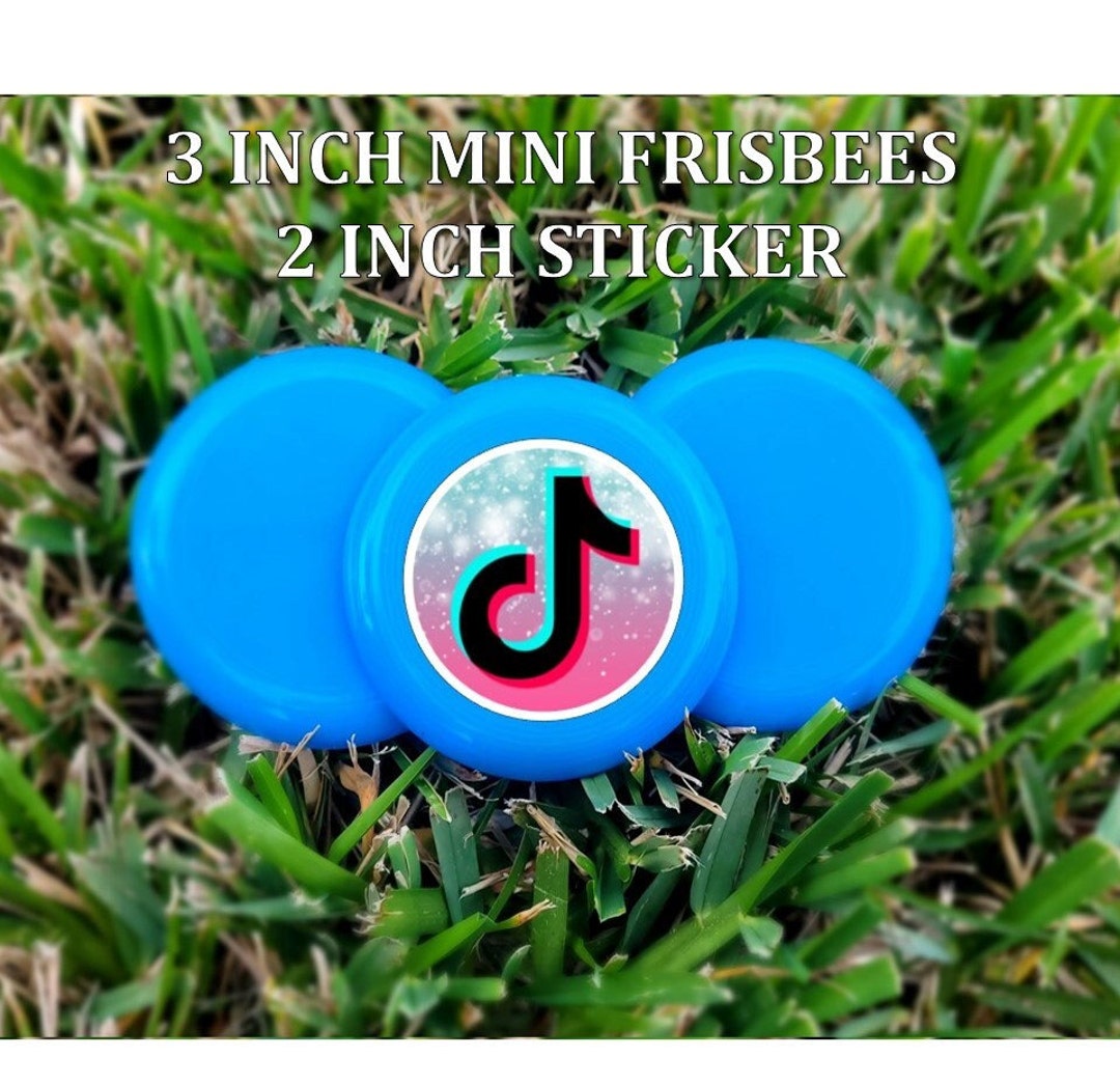 8 Tiktok Frisbees Tiktok Favors Frisbee Favors Tiktok Etsy