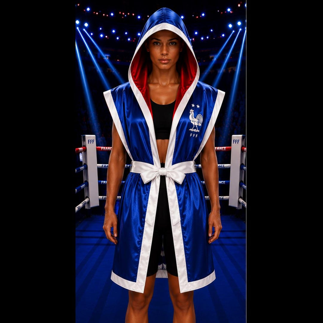 Personalized Satin Boxing Robe – World Cup National Team Edition - Etsy