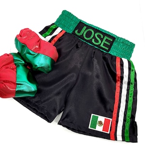 Personalized Boxing Shorts, Baby Boxing Gloves