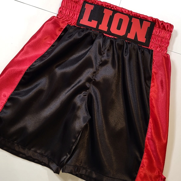 Pantaloncini da boxe personalizzati per adulti.