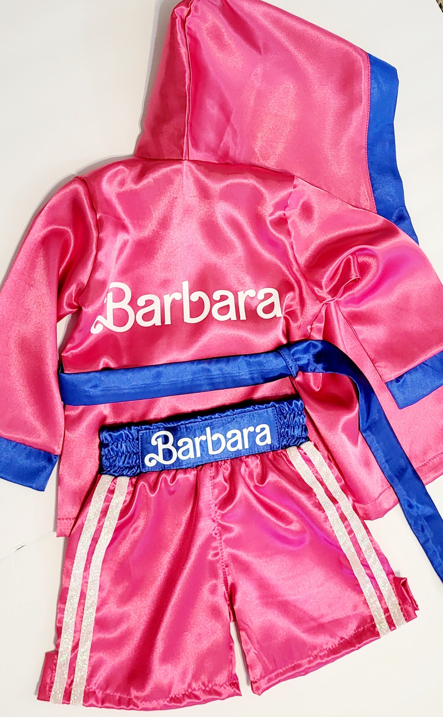 Personalized Boxing Set Robe, Shorts, Wearable Baby Gloves - Etsy