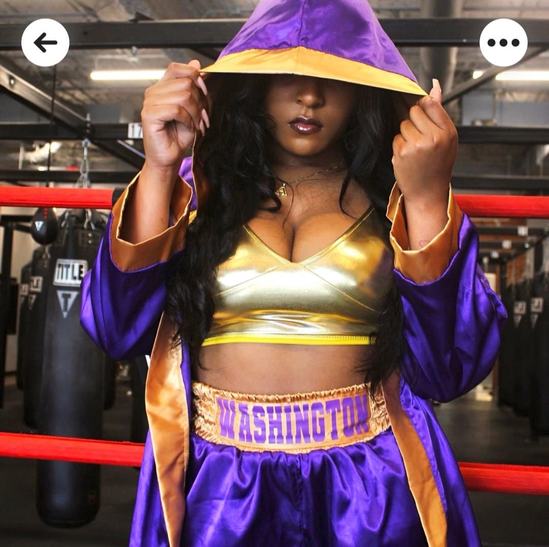 Boxing outfit female best sale