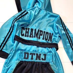 Personalized Adult Boxing Set Boxing Robe + Boxing Shorts