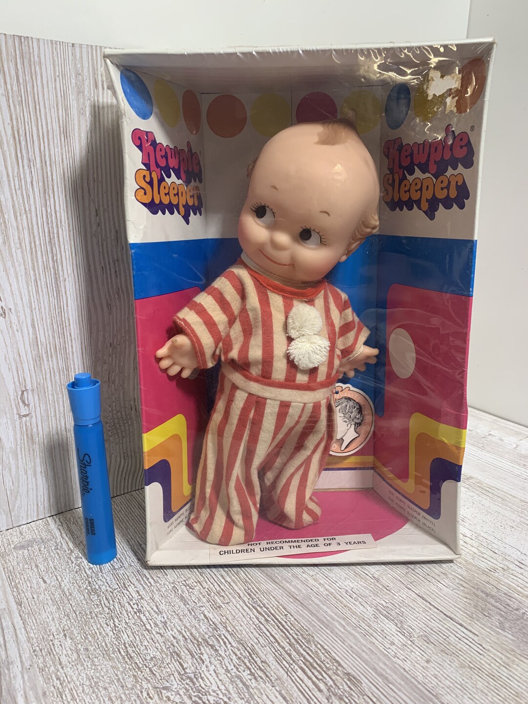 New in Box Kewpie Sleeper Doll Etsy