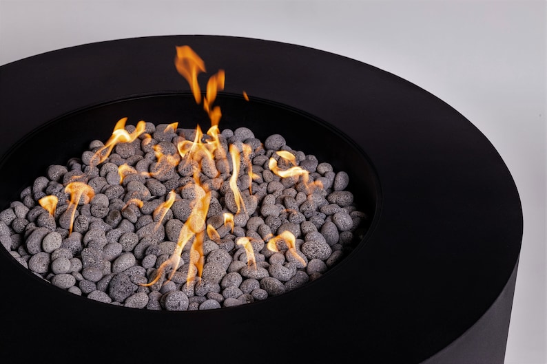 LagunaMarble Malibu Fire Pit Table - Thumbnail 3