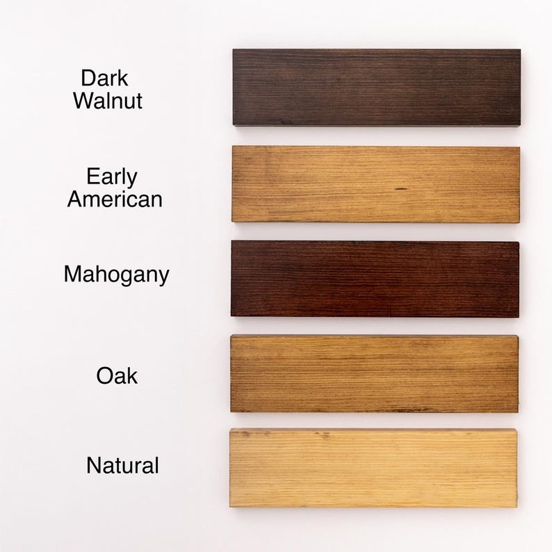 Wood stain colors