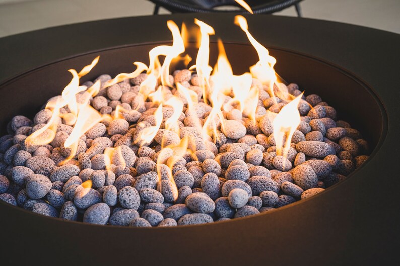 LagunaMarble Malibu Fire Pit Table - Thumbnail 5