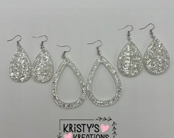 Diamonds Teardrop Earrings