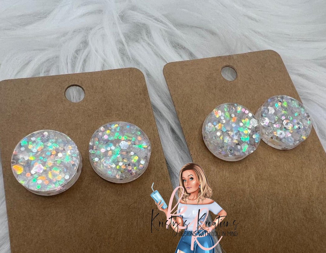 LOVELY LACE Stud Earrings Etsy