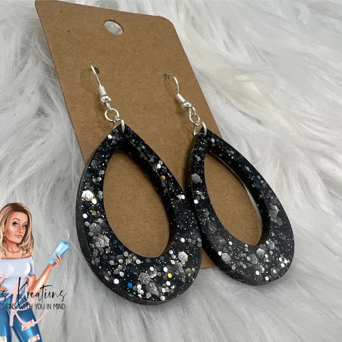 Buy Little Trees Black Ice Earrings Online in India  Etsy