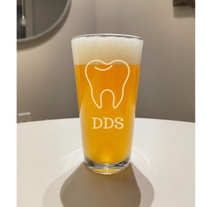 Personalized Engraved Pint Glass