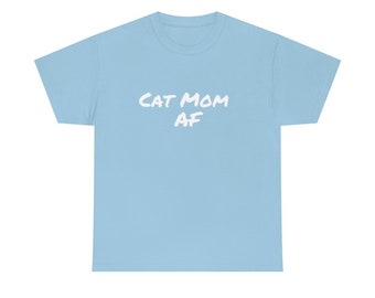 Cat Mom Unisex Cotton Tshirt