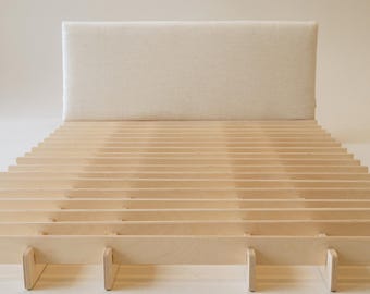 The Fuji + Headboard Bed Frame