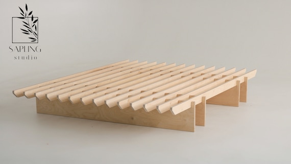 Birch wood on sale bed frame