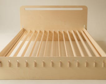 The Oslo - Scandinavian Minimalist Bed Frame & Headboard