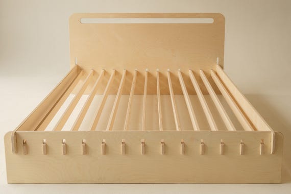 The Oslo - Scandinavian Minimalist Bed Frame & Headboard