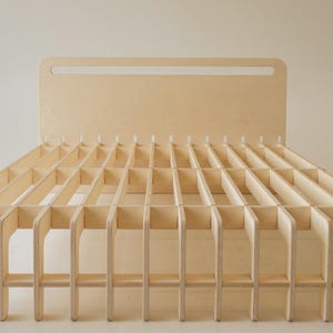 The Bergen - Scandinavian Minimalist Platform Bed Frame and Headboard