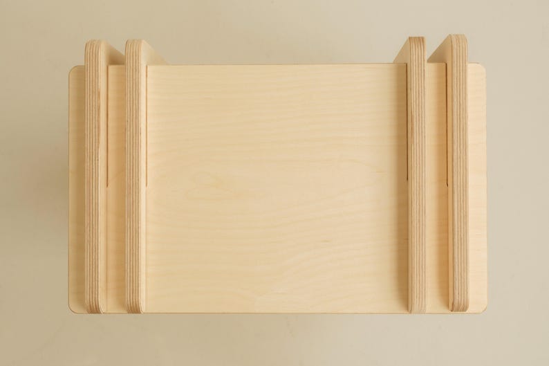 The Willow - Nested Modern Side table, Wooden Bedside Table, Nightstand by Sapling Studio imagem 4