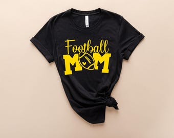 Football Mom Shirt: Custom Team Sports Mama Tee
