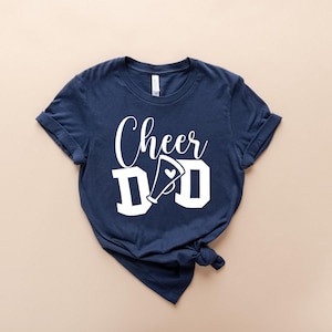 Cheer Shirt, Cheer DAD Shirt, Father Shirt, Cheer Shirts For Men, Cheer Graphic Tee, Cheerleader Shirt, Game Day Shirt