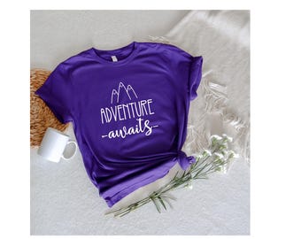 Adventure Awaits Camping T-Shirt