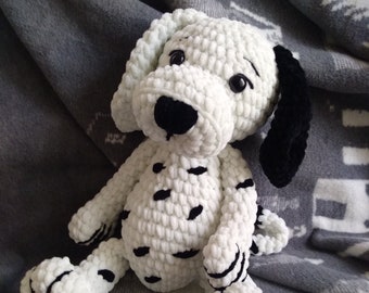 Dalmatian Dog 14 inches - 35.5cm Amigurumi Plushie Crochet Toy