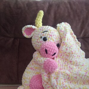 Mealy Cow Handgemaakte Amigurumi Plushie Gehaakt Speelgoed - Slaapvriend - GRATIS en Express Shipping International