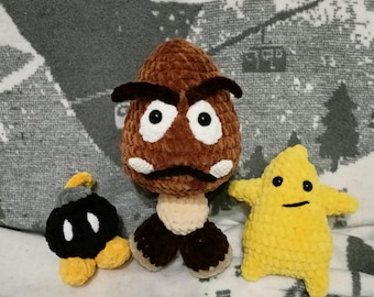New Game Super Mario Cosplay Ken Carson Goomba Plush - Etsy