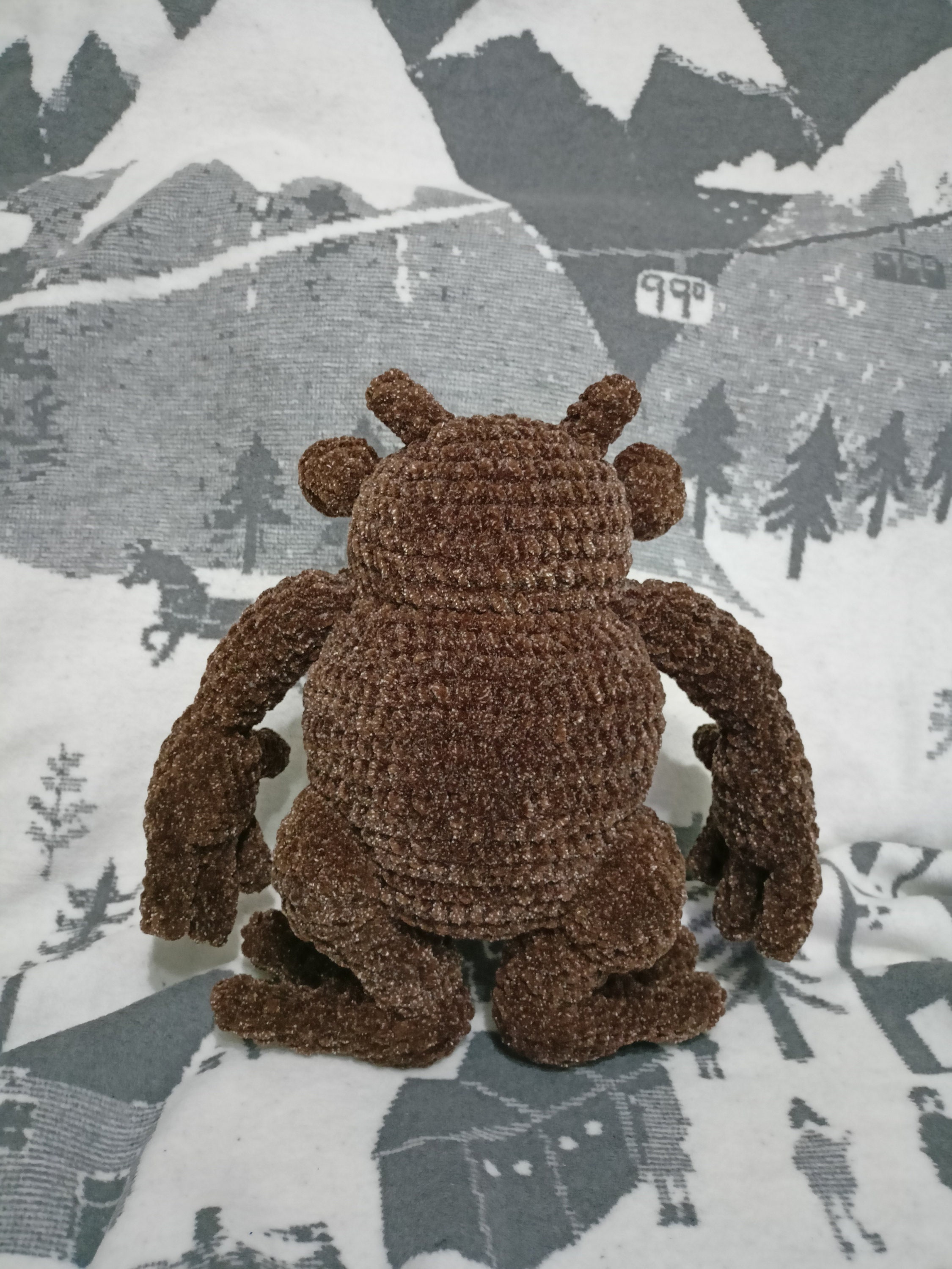 Tasmanian Devil Handmade Amigurumi Plushie Toy Byhoneyhandmade - Etsy