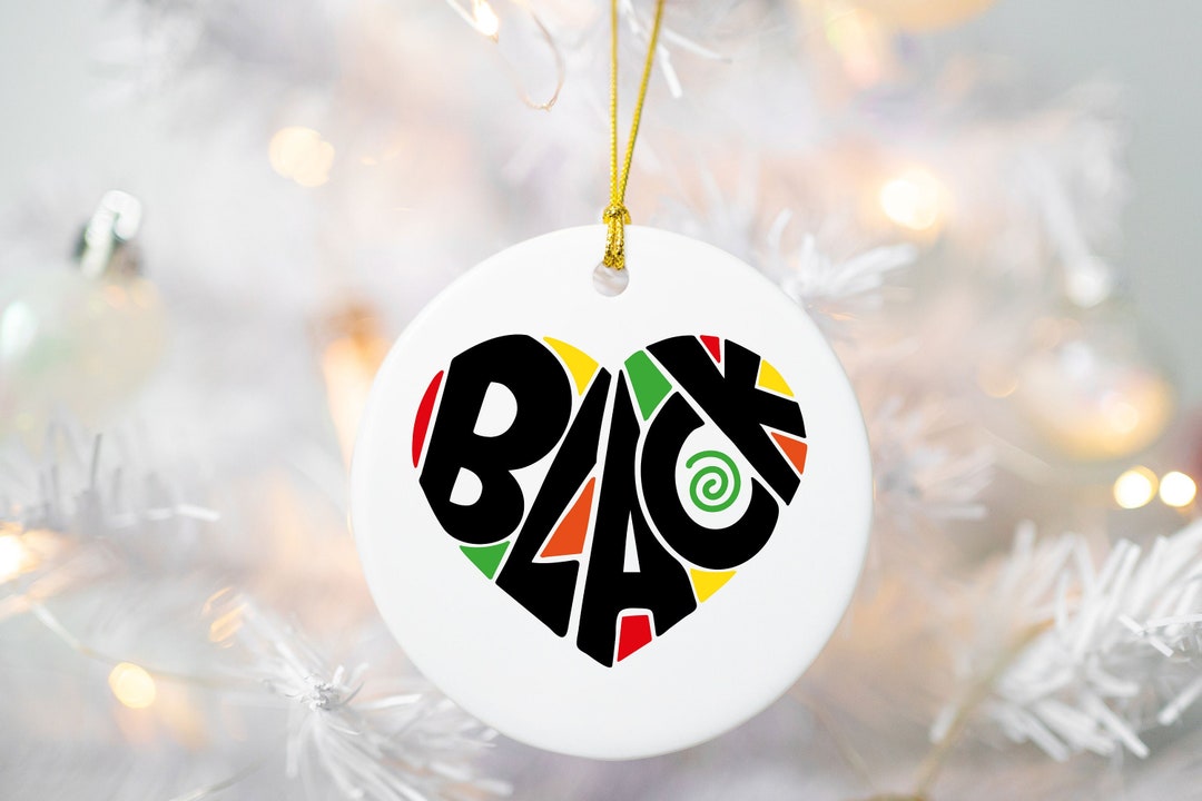 Black History Ornament African American History Ornament Etsy